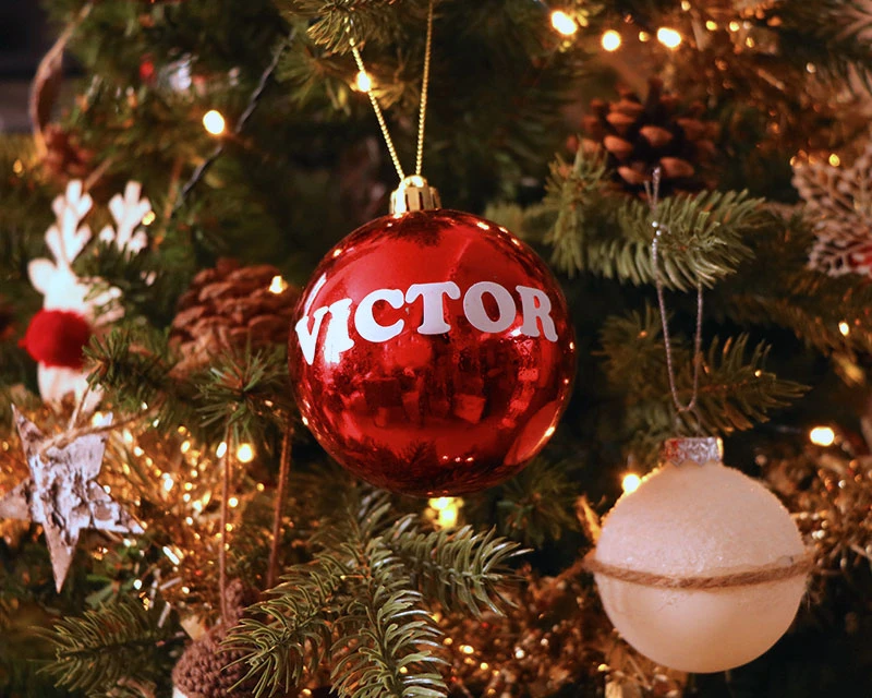 Les Six Boules De Noël Personnalisées 2 Les Six Boules De Noël Personnalisées – Image 2
