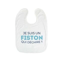 Bavoir Bébé Personnalisable - Collection 'Je Déchire' - Modèle Bleu -Cadeaux a461435a7b48c8273ccf8e73830bf11ee16b9668e1f2faed9c3fc9d8339b21072