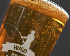 Verre à Bière Personnalisé - Meilleur Pêcheur -Cadeaux aae760a21a99d596e32e4262bbcdff9555b0d166523fefef3ee59fdb18b82888