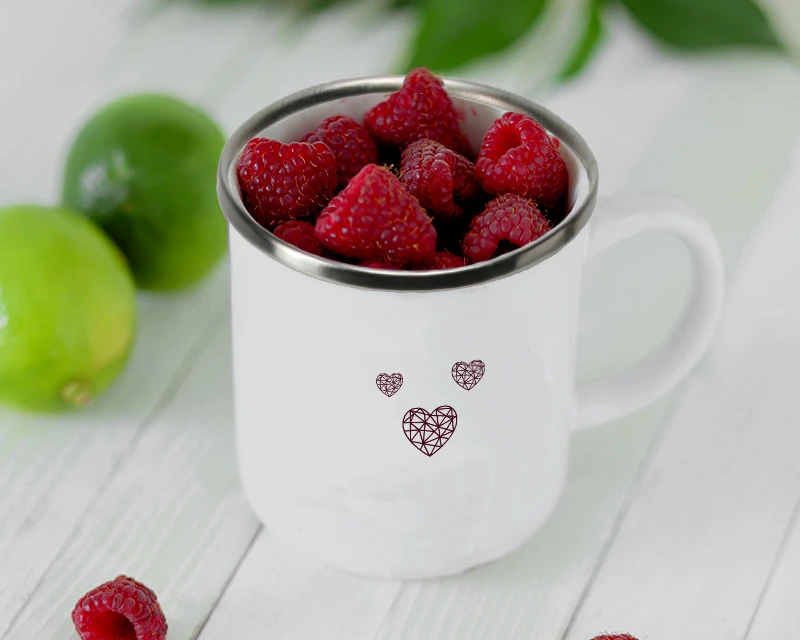 Tasse En émail Personnalisée - Tout A Commencé... 3 Tasse En émail Personnalisée - Tout A Commencé... – Image 3