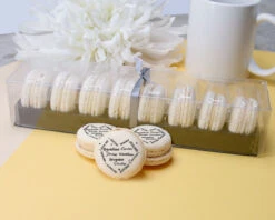 Macarons Coeur Prénoms Couple