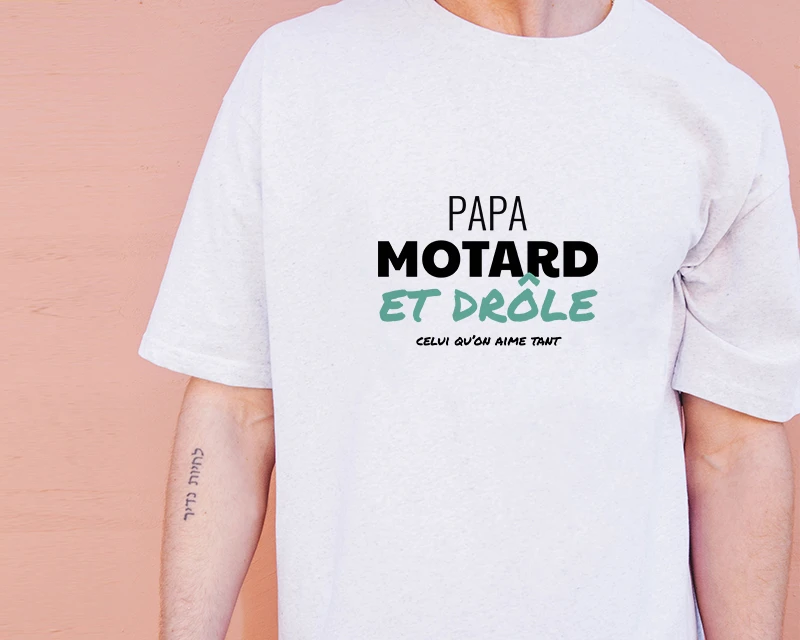 T-shirt Blanc Homme Personnalisable - Avec Style 4 T-shirt Blanc Homme Personnalisable - Avec Style – Image 4