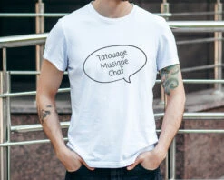 T-shirt Blanc Homme Personnalisable - Bulle Dialogue 6 T-shirt Blanc Homme Personnalisable - Bulle Dialogue -Cadeaux b48ebb154a782fc5a9f700170eaa42f82af4a3780f0c0f0540fd0ef68d783602