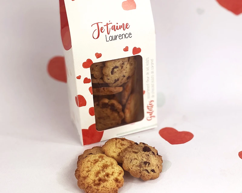 Sachet Personnalisé Biscuits - Amour 3 Sachet Personnalisé Biscuits - Amour – Image 3