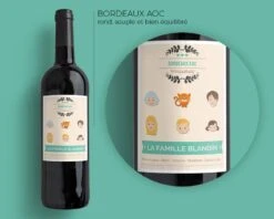 Bouteilles De Vin De Bordeaux Family Circus