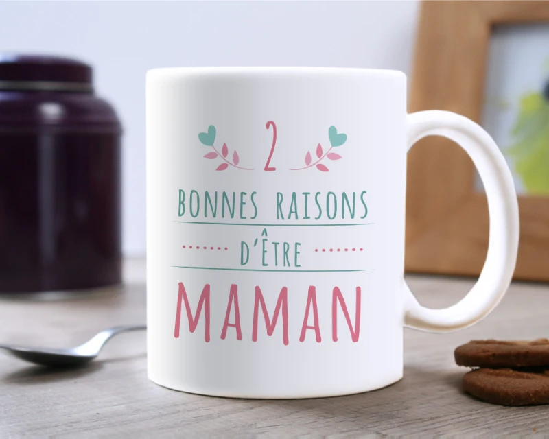 Mug Personnalisé - Les Bonnes Raisons D'être Une Maman - Family Circus 1 Mug Personnalisé - Les Bonnes Raisons D'être Une Maman - Family Circus