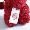 Ours En Roses Rouges Et Carte Personnalisable - Aujourd'hui Je T'aime Depuis... Jours