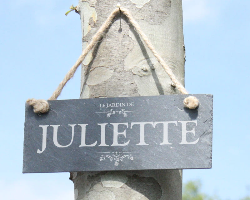 Ardoise De Jardin Décorative Personnalisée 1 Ardoise De Jardin Décorative Personnalisée