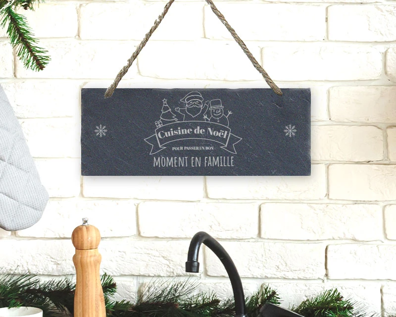 Plaque De Porte Personnalisée - Joyeux Noël 1 Plaque De Porte Personnalisée - Joyeux Noël