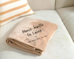 Maxi Plaid Doux Personnalisable - Grand-mère