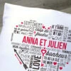 Coussin Personnalisé - Mots D'amour