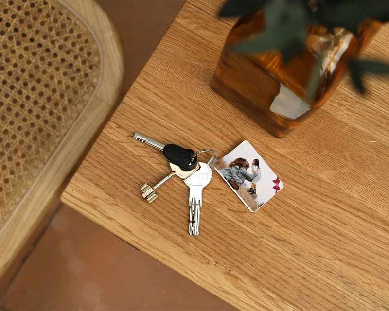 Porte-clés Photo Joyeux Noël 1 Porte-clés Photo Joyeux Noël