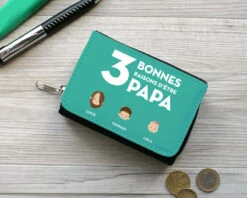 Porte-monnaie Les Bonnes Raisons D'être Papa Family Circus -Cadeaux c5d177c50c0eab9bd68a45dd2bbd18d5cf65972d9af89eafac8dfd22656b22214