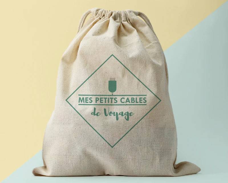 Petit Pochon Personnalisable - Rangement Câbles Et Chargeurs 2 Petit Pochon Personnalisable - Rangement Câbles Et Chargeurs – Image 2