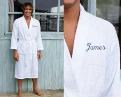 Peignoir Brodé Homme 5 Peignoir Brodé Homme -Cadeaux c8162d7decbc66f22ba44f4d2b54ee03c1c43206c92e33f4f06c43de16ac31013