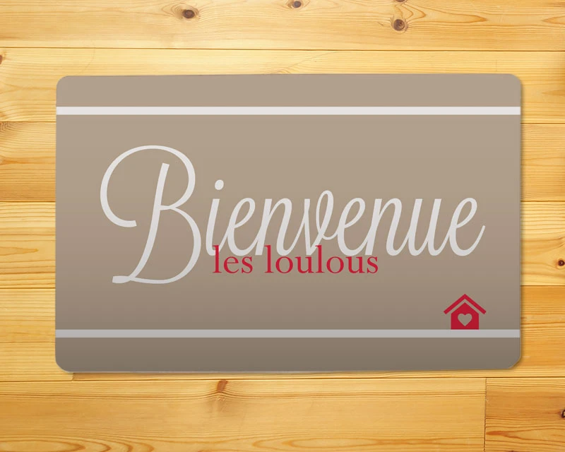 Paillasson Personnalisé - Bienvenue 3 Paillasson Personnalisé - Bienvenue – Image 3