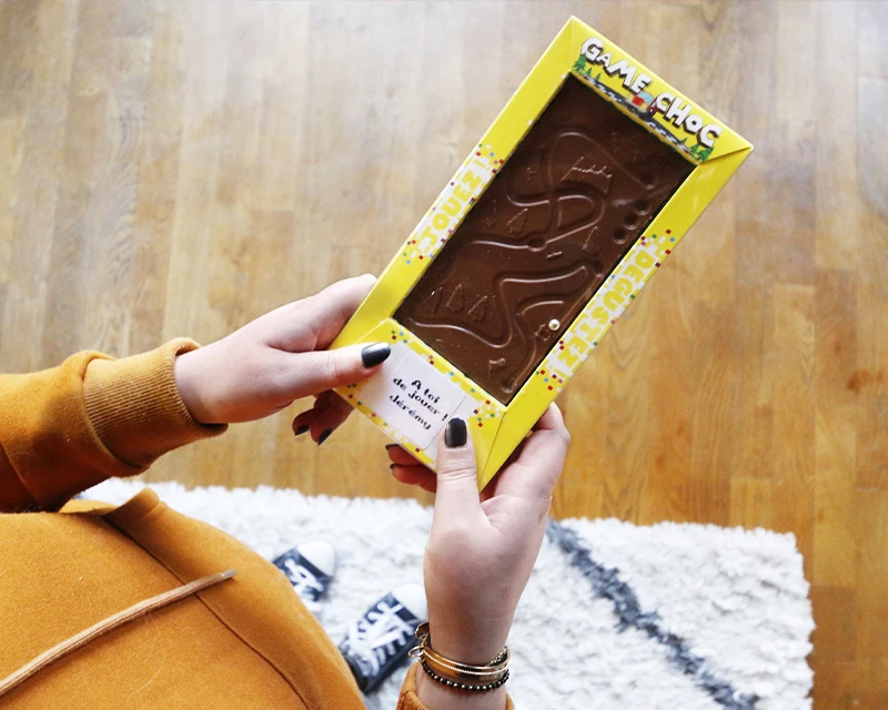 Tablette De Chocolat Personnalisée En Forme De Labyrinthe 1 Tablette De Chocolat Personnalisée En Forme De Labyrinthe