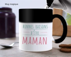 Mug Personnalisé - Les Bonnes Raisons D'être Une Maman - Family Circus 6 Mug Personnalisé - Les Bonnes Raisons D'être Une Maman - Family Circus -Cadeaux cb7bf2da6a198f4b29ac5f065ef8d642d638fc70a045d3d1c9489c9584074259