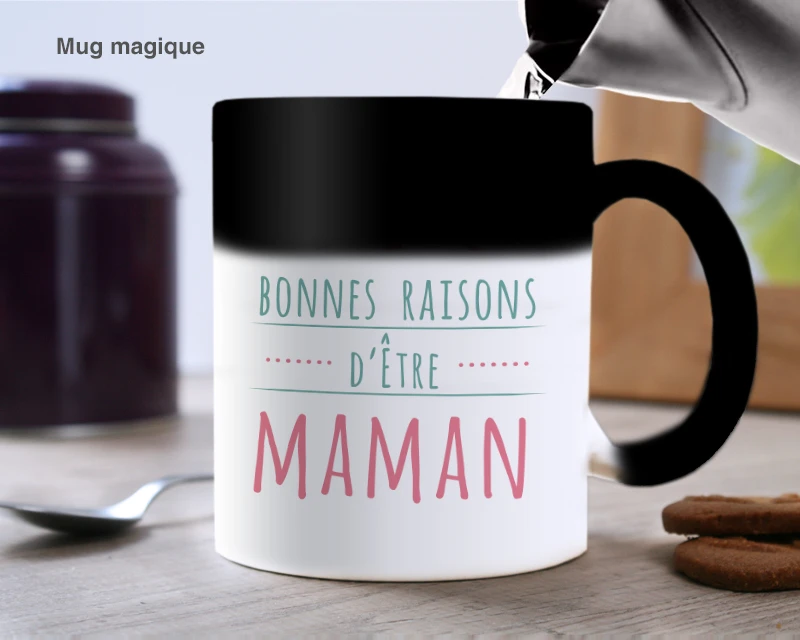 Mug Personnalisé - Les Bonnes Raisons D'être Une Maman - Family Circus 3 Mug Personnalisé - Les Bonnes Raisons D'être Une Maman - Family Circus – Image 3