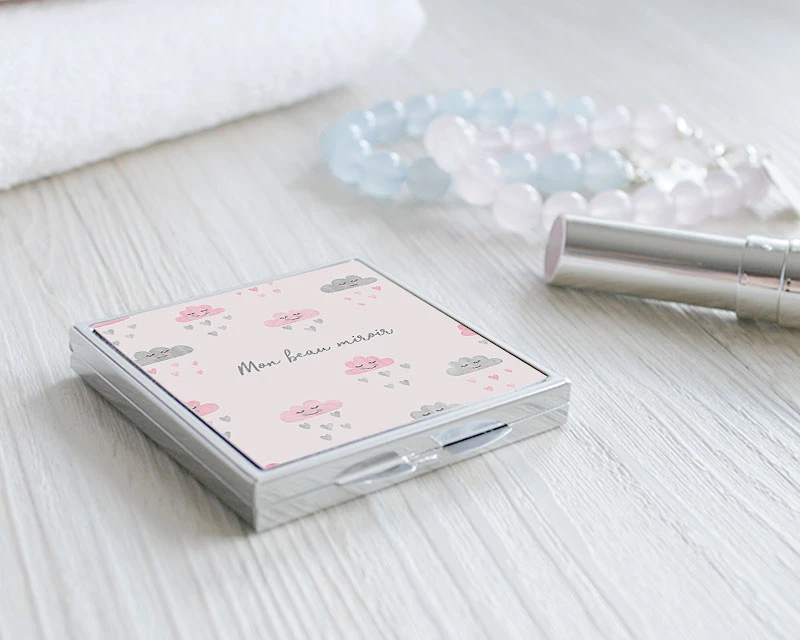 Miroir De Sac - Pluie De Coeurs 3 Miroir De Sac - Pluie De Coeurs – Image 3