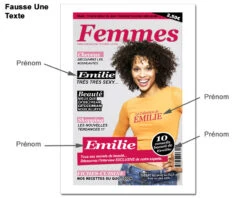 Fausse Une De Magazine - Mode Femme -Cadeaux cdea5f32ccce401f3e0470f6d8ca547b11668f2647229715d44f7e2090365222
