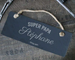 Plaque De Porte Personnalisée - Vintage Papa