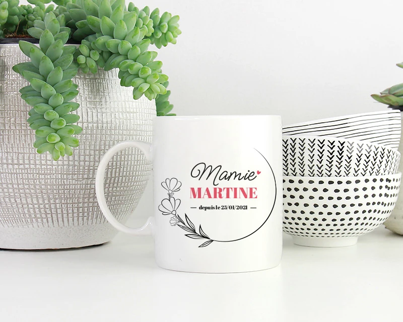 Mug Personnalisé - Mamie Depuis 4 Mug Personnalisé - Mamie Depuis – Image 4