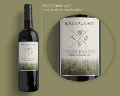 Bouteilles De Vins De Bordeaux - Vigne