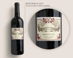 Coffret Du Sommelier Et Sa Bouteille De Vin De Bordeaux Personnalisable -Cadeaux d2efb2db682598d350be2e52d6f2fffca81c1e000892ccb26b76ca7489d1267