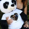 Panda Géant Personnalisable - Coeur Photo