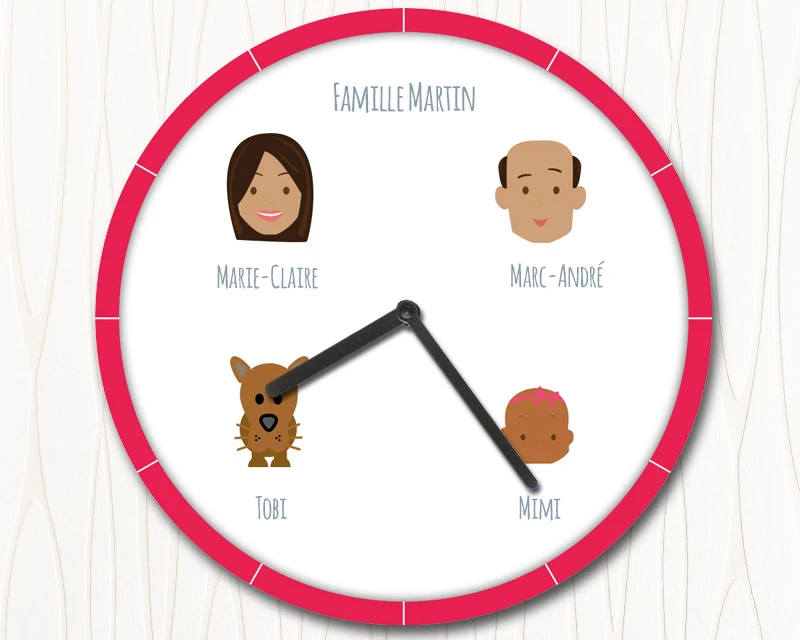 Horloge Family Circus 2 Horloge Family Circus – Image 2