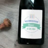 Champagne Anniversaire Personnalisable - Collection Bougies D'anniversaire