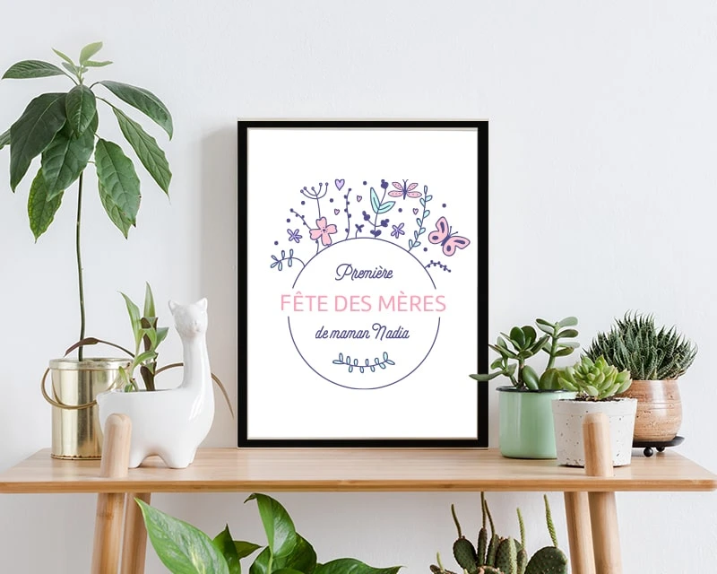 Affiche Encadrée Personnalisable - Collection Première Fête Des Mères 2 Affiche Encadrée Personnalisable - Collection Première Fête Des Mères – Image 2