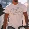T-shirt Blanc Homme Personnalisable - Bulle Dialogue