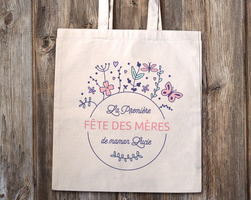 Tote Bag Personnalisable - Collection Première Fête Des Mères 2 Tote Bag Personnalisable - Collection Première Fête Des Mères – Image 2