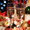 Lot De 2 Flûtes à Champagne Personnalisables - Joyeux Noël Et Bonne Année