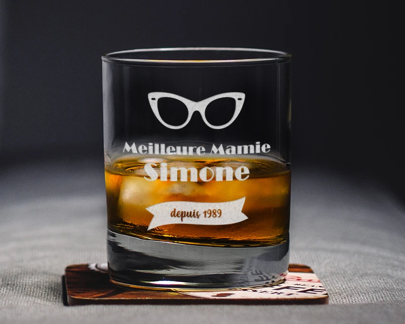 Verre à Apéritif Personnalisable Et Son Porto - Meilleure Mamie 3 Verre à Apéritif Personnalisable Et Son Porto - Meilleure Mamie – Image 3
