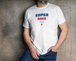 T-shirt Homme Personnalisé - Super Boss 7 T-shirt Homme Personnalisé - Super Boss -Cadeaux e75a5cbc21628f609b08355323c7c770c2f51dea7598f6b18e33fec3f38139030