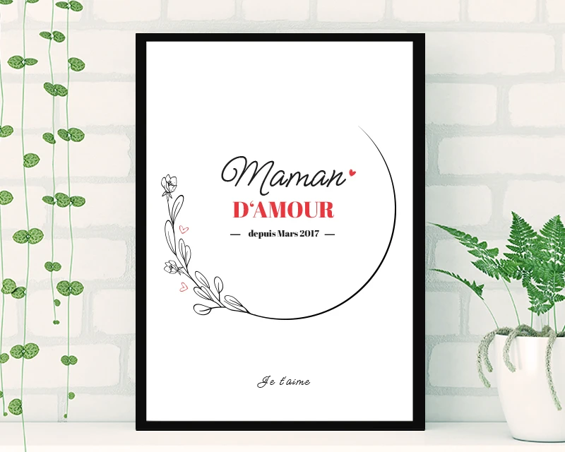 Affiche Personnalisée - Maman Depuis 3 Affiche Personnalisée - Maman Depuis – Image 3