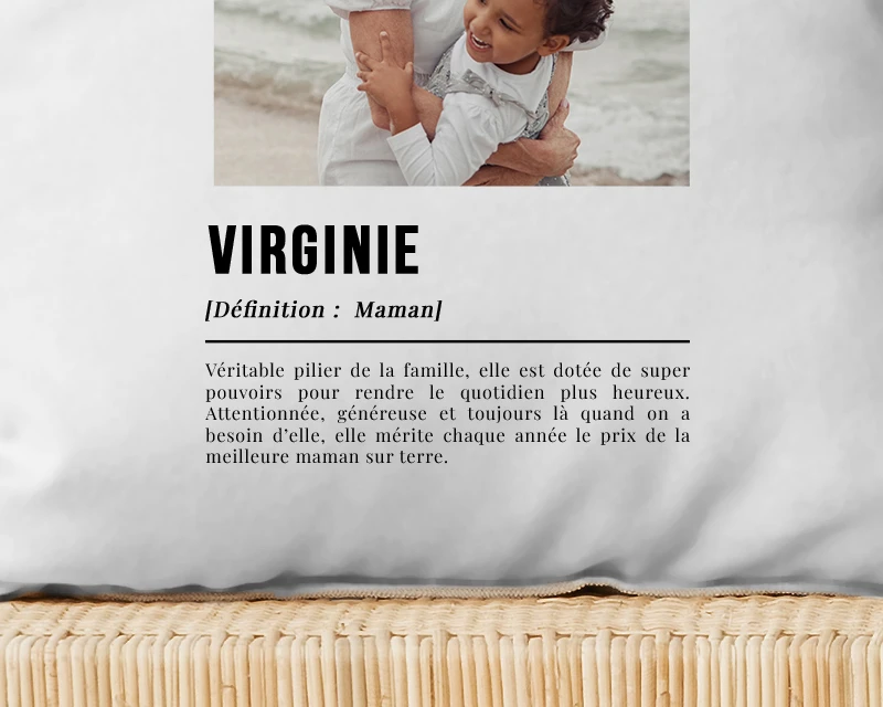 Coussin Définition Avec Photo - Maman 1 Coussin Définition Avec Photo - Maman