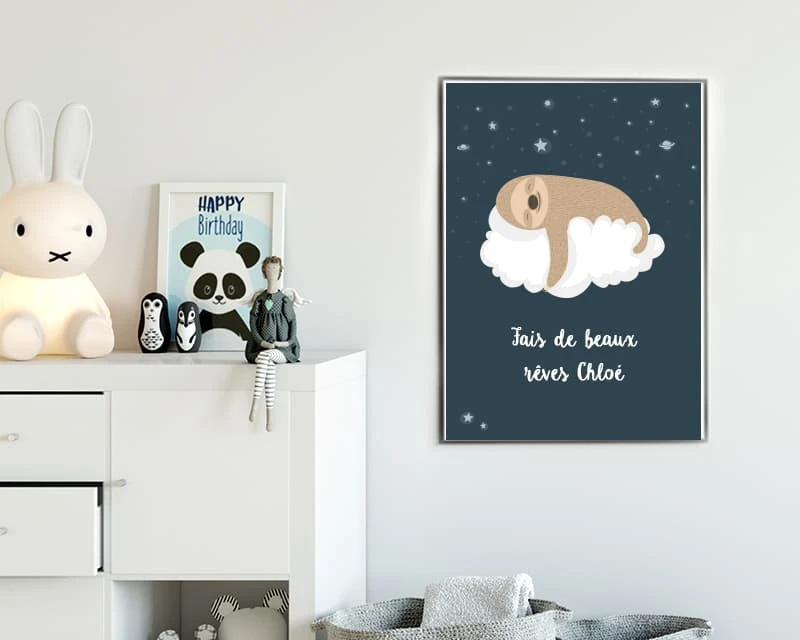 Affiche Personnalisable - Paresseux 4 Affiche Personnalisable - Paresseux – Image 4