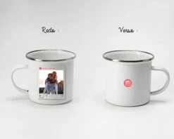 Tasse En émail Personnalisée - Instamoment