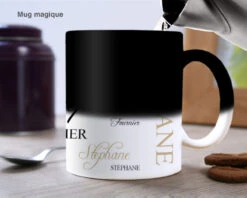 Mug Personnalisé - Signature Taupe
