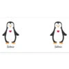 Lot De 2 Mugs Personnalisés - Pingouins