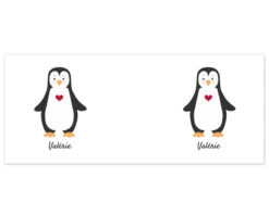 Lot De 2 Mugs Personnalisés - Pingouins