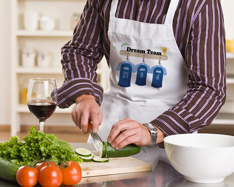 Tablier Personnalisé - Dream Team De Papa 3 Tablier Personnalisé - Dream Team De Papa – Image 3
